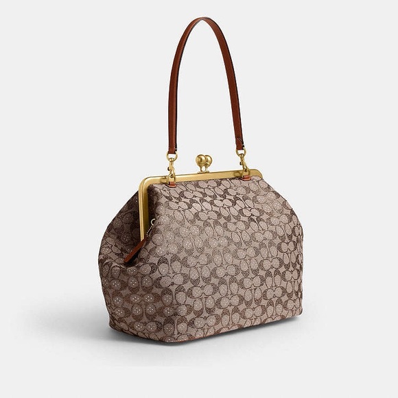 COACH CRYSTAL FRAME KISSLOCK - Picture 2 of 6